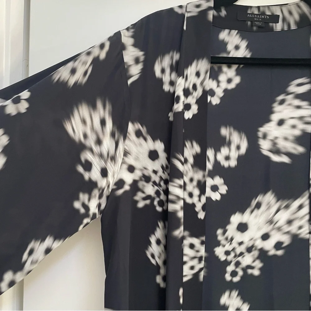 All Saints Carine Jasmine Kimono - Picture 5 of 6